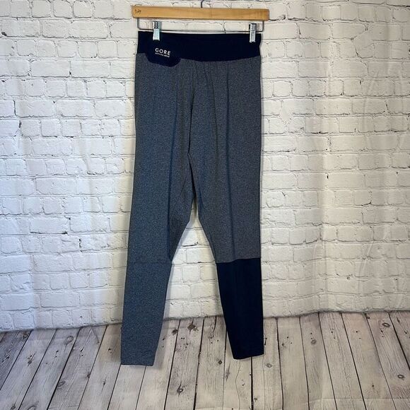 Gore Running Wear Blue Gray Activewear Training Cycling Pants size M Medium - Picture 1 of 8